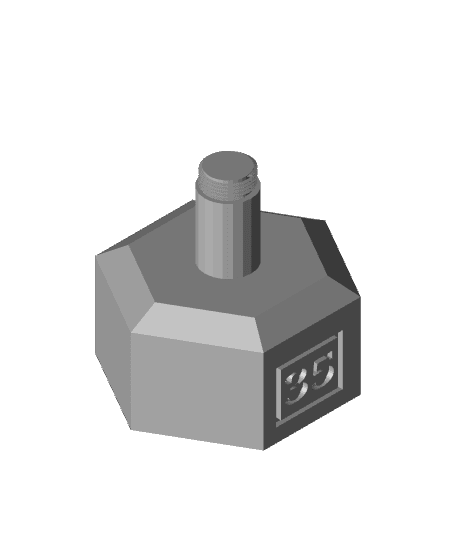 Dumbell Storage 3d model