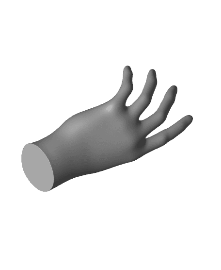 Hand Jewelry Holder 3d model