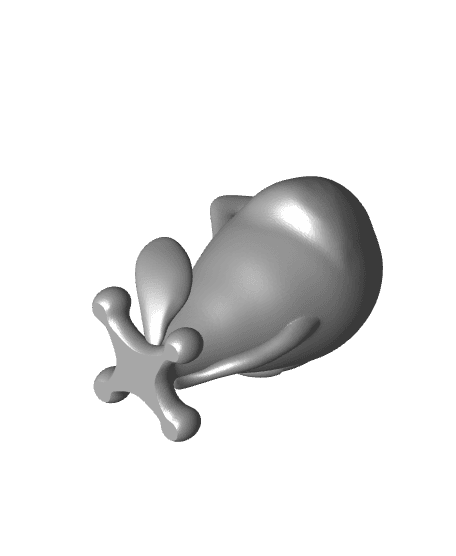 Wobbufet Pokemon (No Support) 3d model