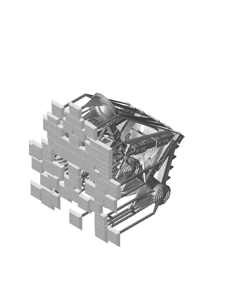 Dwarven Catapult 3d model