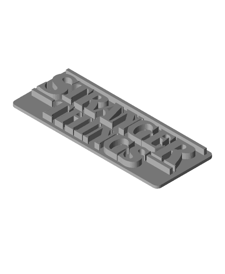 Stranger Things The Upside Down Shadow Box 3d model