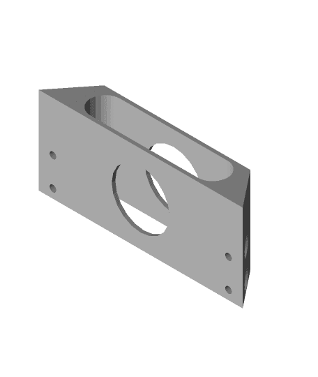 HTC Vive Breakout Box Mount 3d model