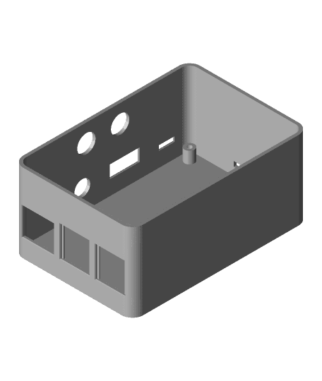 Raspberry Pi 2 & HiFiBerry DAC+ Pro 3d model