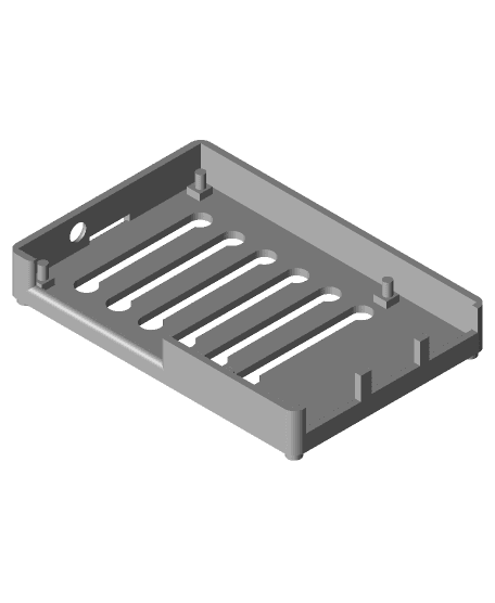 Raspberry Pi 5 case (Draft) 3d model