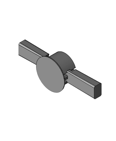 M5c Arm Mount Cutter 3d model