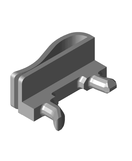 Multiboard Pegboard Clip 3d model