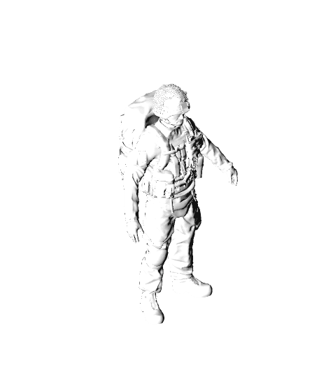 SK_Gb_Automaticrifleman.glb 3d model