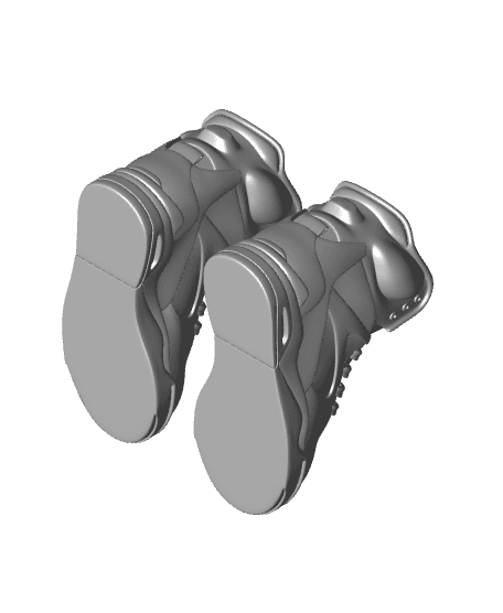 Air Command inspired Sneakers 3d model