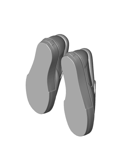 Vans slip-ons 3d model