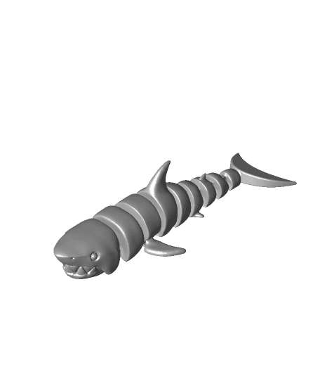 Articulated Shark 3d model