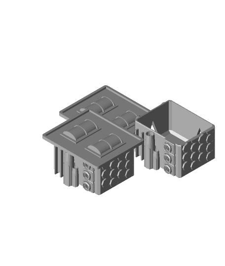 FHW: Sci Fi Parts Vender Terrain (BoD) (minitown) 3d model