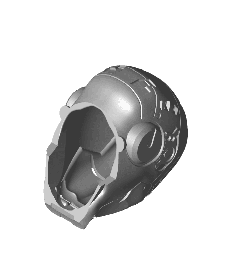 Iron Terminator Fan Art Helmet 3d model