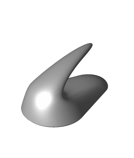 Key hanger hook for wall 3d model