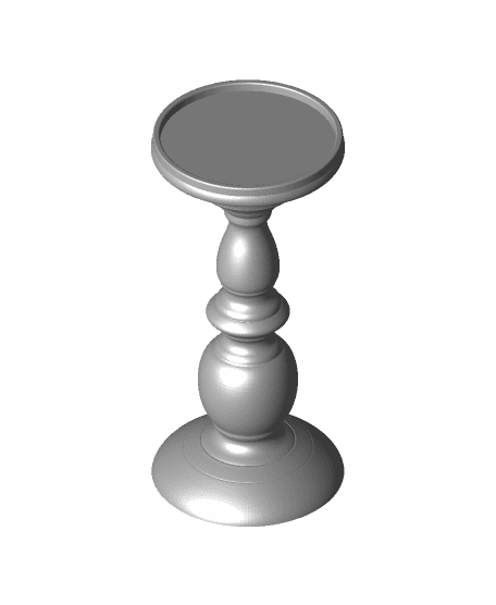 Classic Candlestick 3d model