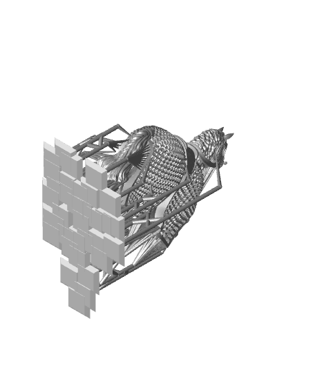 Modular Ridermercia Earls Guards 3d model