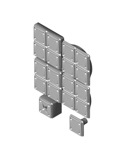 Gridfinity LTT Linus Tech Tips Screwdriver & Bit Holders 3d model