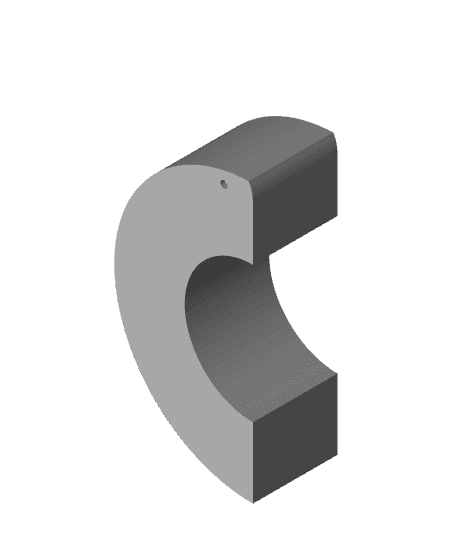 Inland Filament Roll Tray RH.stl 3d model