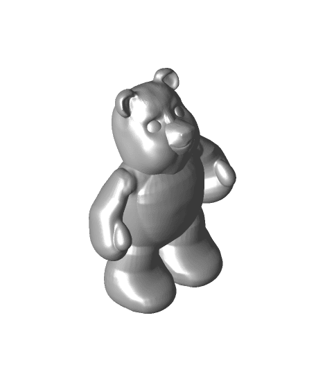 calibear v2 smoother HDer keychain bobble. 3d model