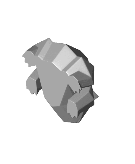 Low-poly Venusaur 3d model