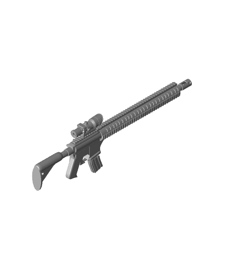 M4 CARBINE MODEL... STL: File 3d model