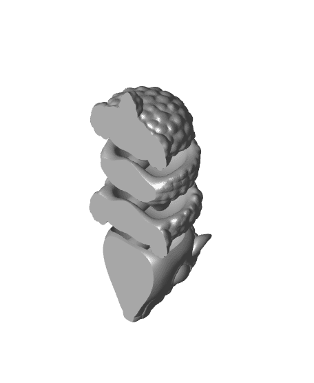 Armadillo Fidget 3d model