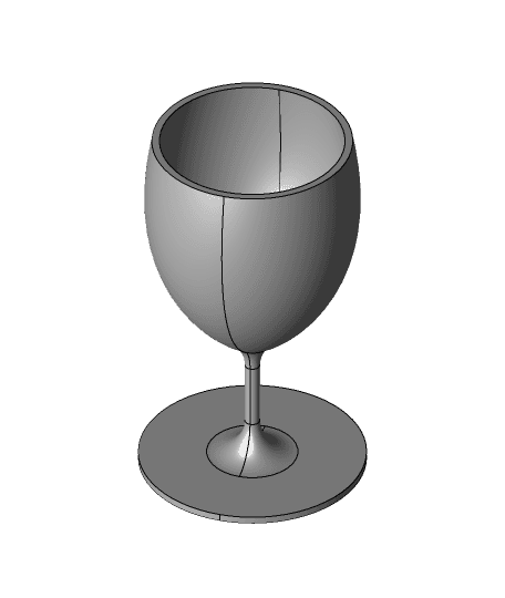 Glass 3d model