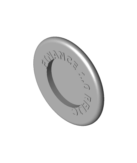 Australian Dollar Coin Holder (AUD) 3d model