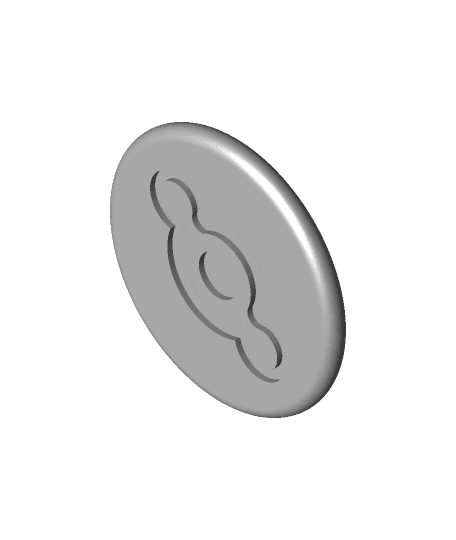 Helium Cryptocurrency Coin (HNT) 3d model