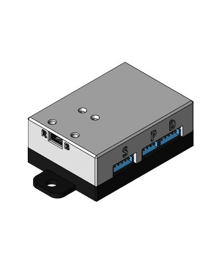 SMuFF-Ifc2 Housing for ESP32 3d model