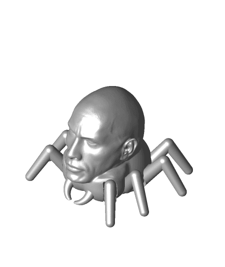 Arocknid (The Rock + Gizo The Spider) 3d model