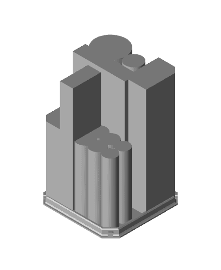 MultiBin printer tools insert. 3d model