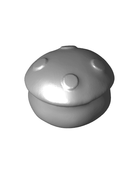 Mini Mushroom 2 3d model