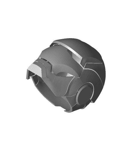 Iron man helmet  3d model