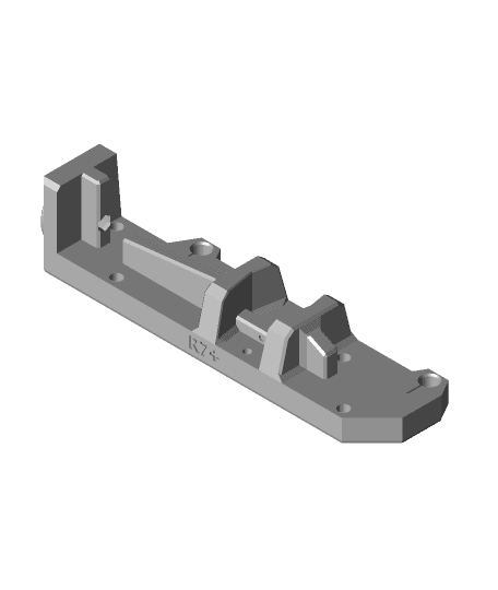 Prusa Mini Hex Pattern Y Plates 3d model