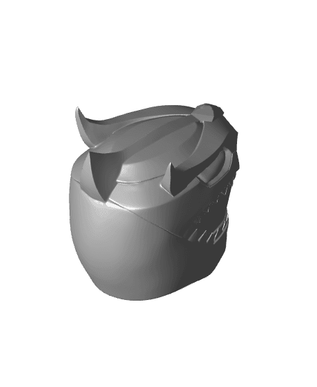 Green Ranger Helmet V2 [Matthew Cook Version] 3d model