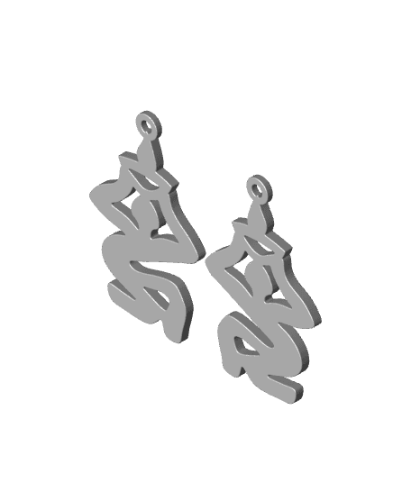 AC-EARRING-047 3d model