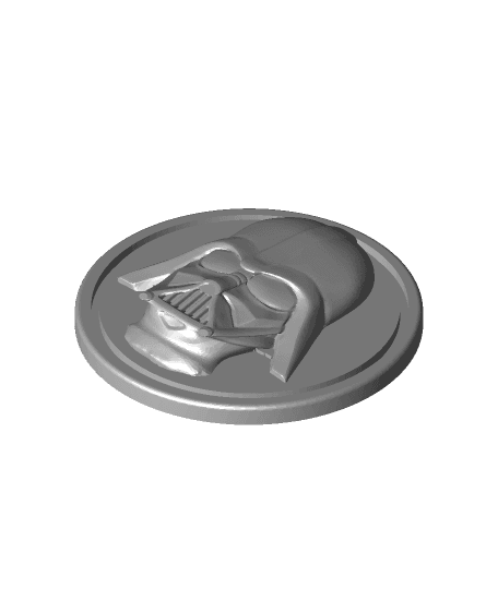 Darth Vader Coin 3d model