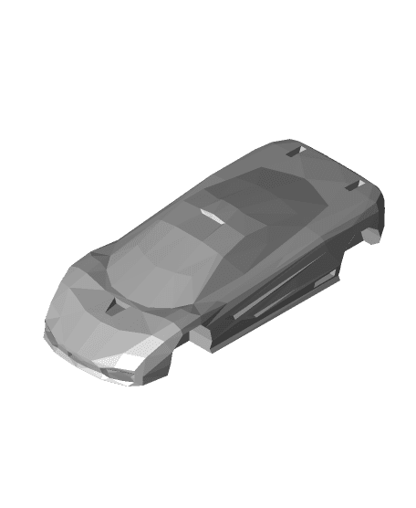 Low Poly McLaren F1 LM 3d model