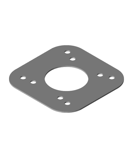 Brake booster adapter.stl 3d model