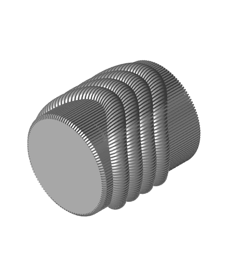 Parallel Wave Planter with Snap & Click Water Tray 3d model