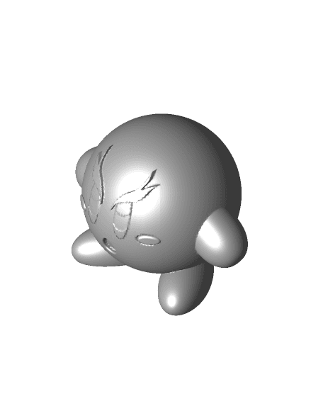 rengoku kirby 3mf 3d model