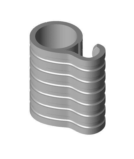 Flag Can Holder 3d model