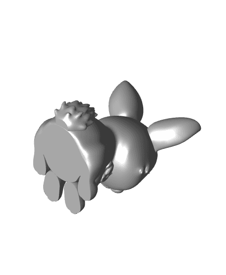 Sweet baby bunny Lola 3d model