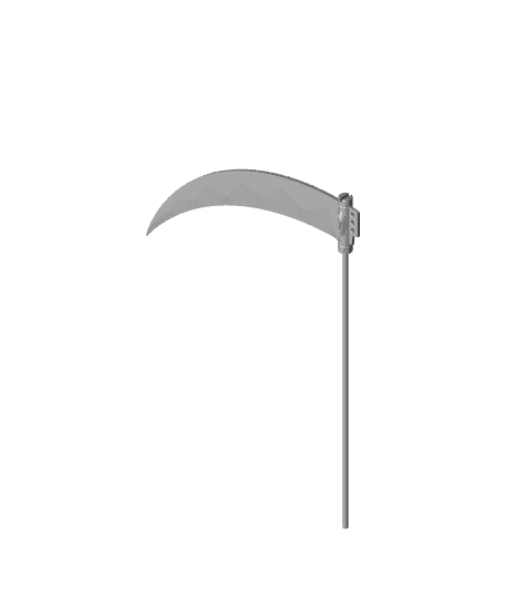 Soul Eater Scythe Assembly 3d model