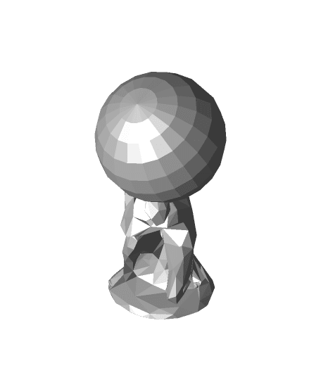 Low Poly Atlas 3d model