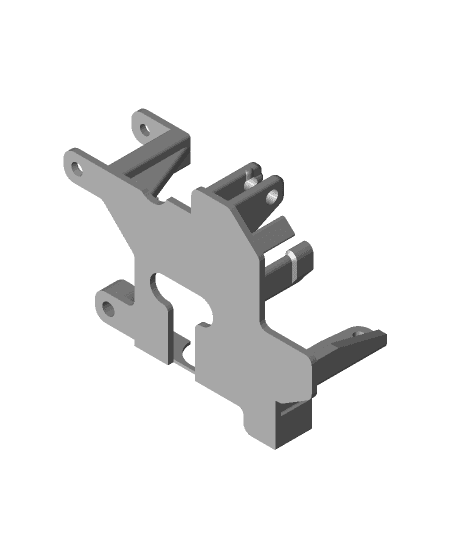 Micro-Swiss-Enders Swiss3Dc-Starlex-Ender-Direct-Drive-Fan-Shroud-A4010-R4020-B3 3d model