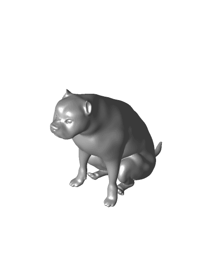 Dog Behaved 3d model