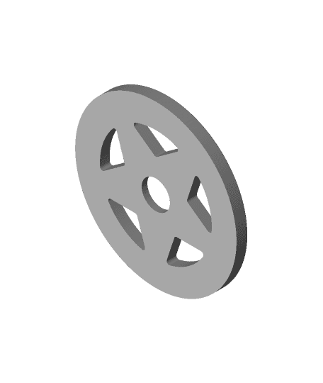 Ferrari F40 Wheel Motor Visualiser 3d model