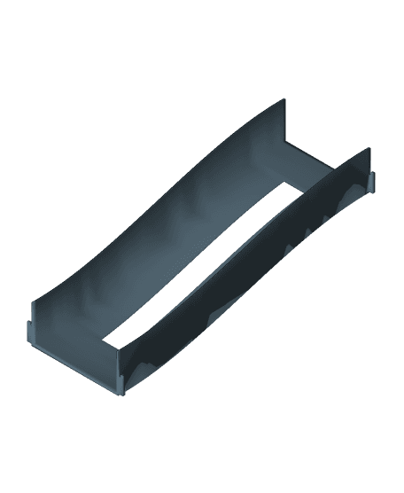 350mm Long Single Lane Ramps 3d model