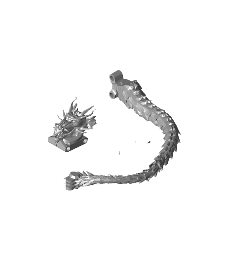 Tanq Drone Dragon Set 3d model